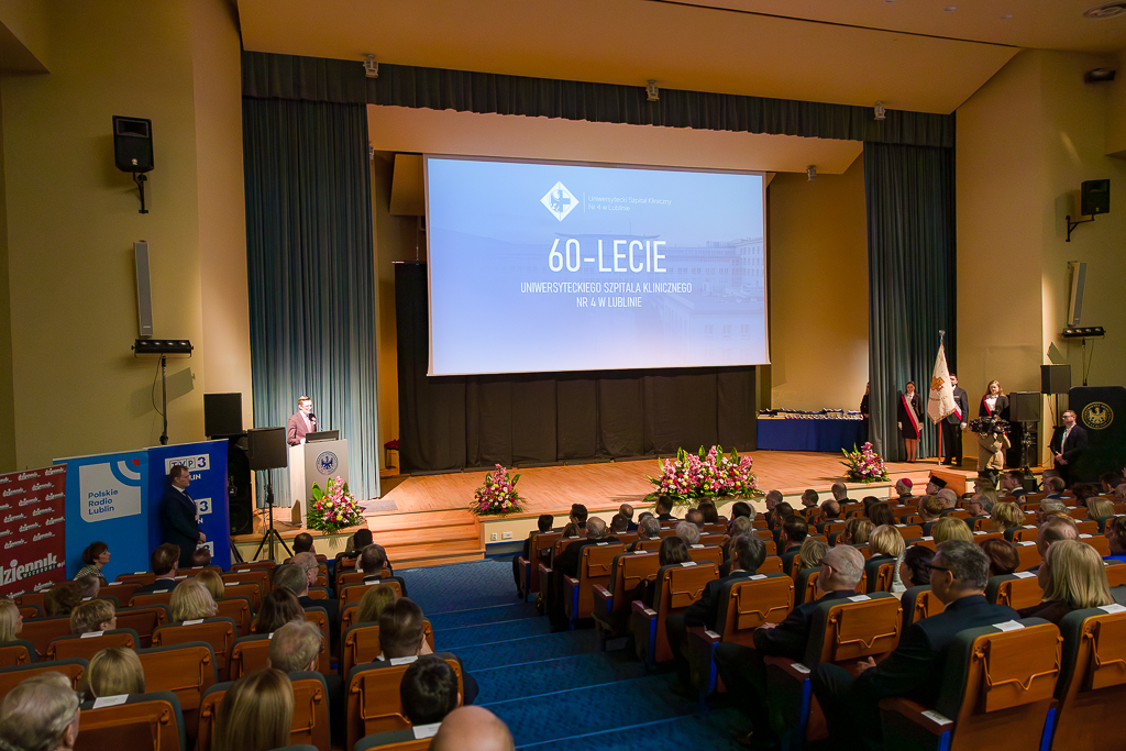 Już 60 lat w służbie pacjentom. Jubileuszowa uroczystość USK Nr 4 w Lublinie