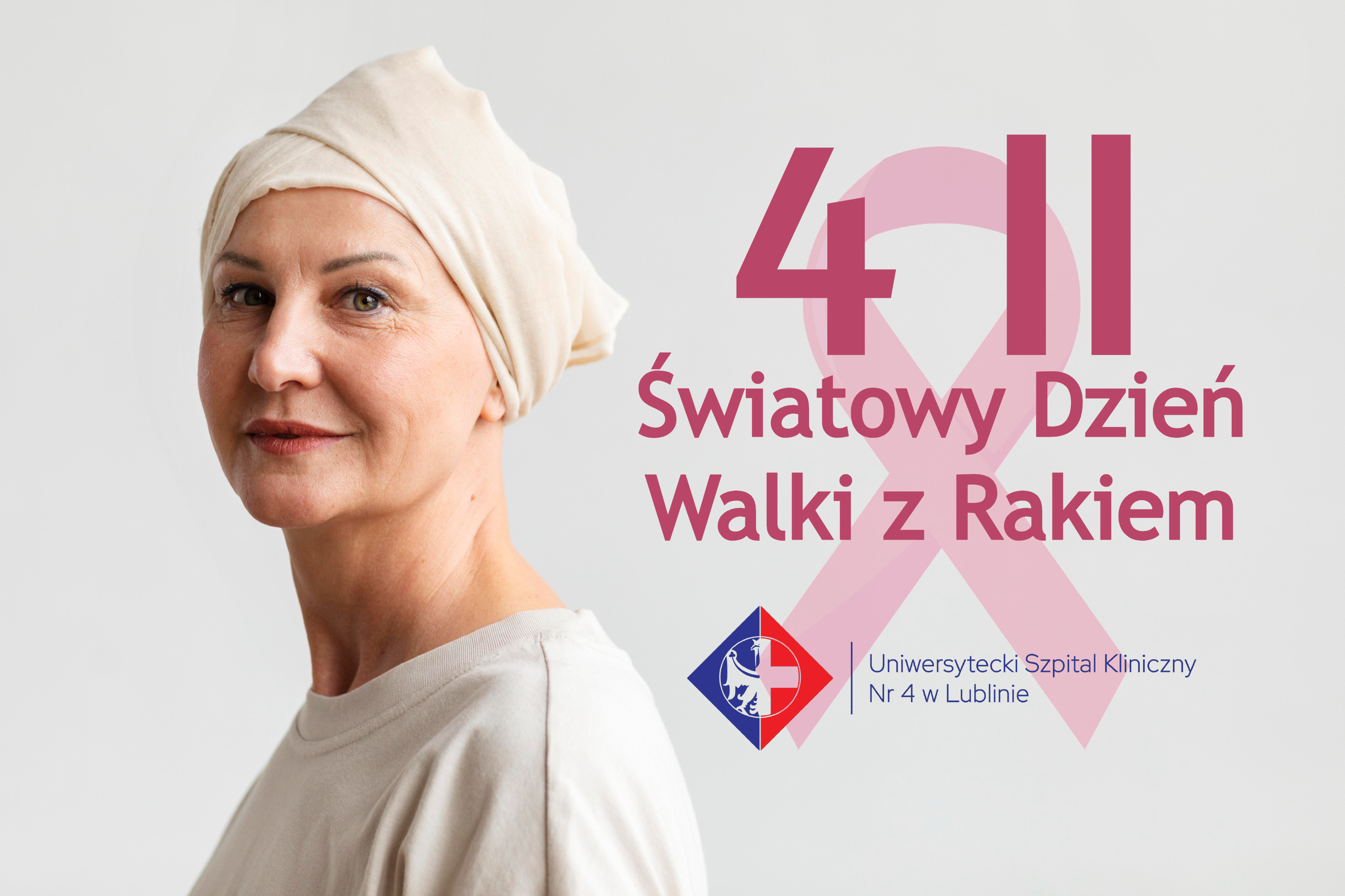 Zapraszamy na akcję edukacyjną z okazji Światowego Dnia Walki z Rakiem