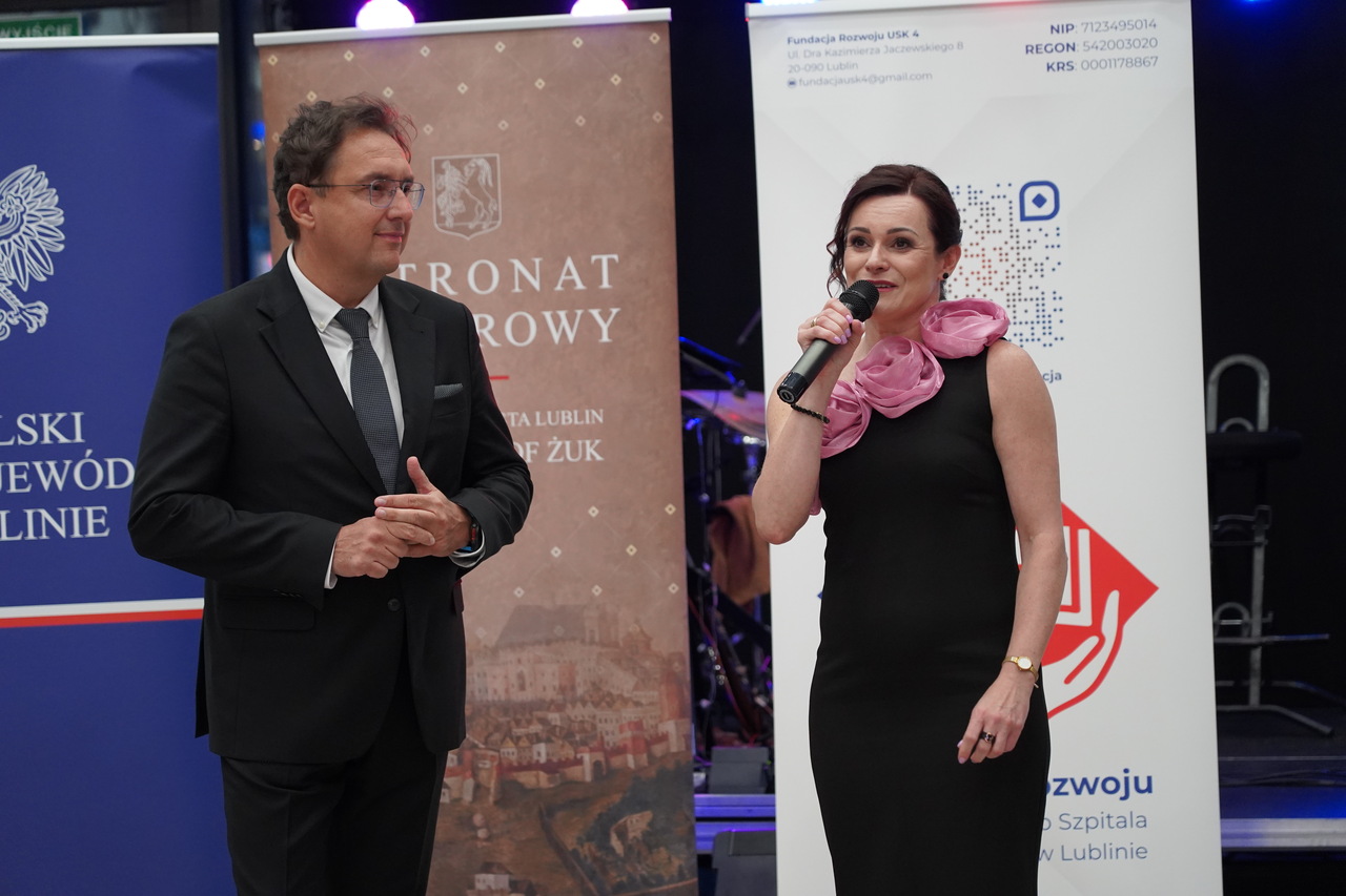 Wieczór pełen serca i wsparcia dla pacjentów. Pierwsza Gala Charytatywna Fundacji Rozwoju USK Nr 4 w Lublinie