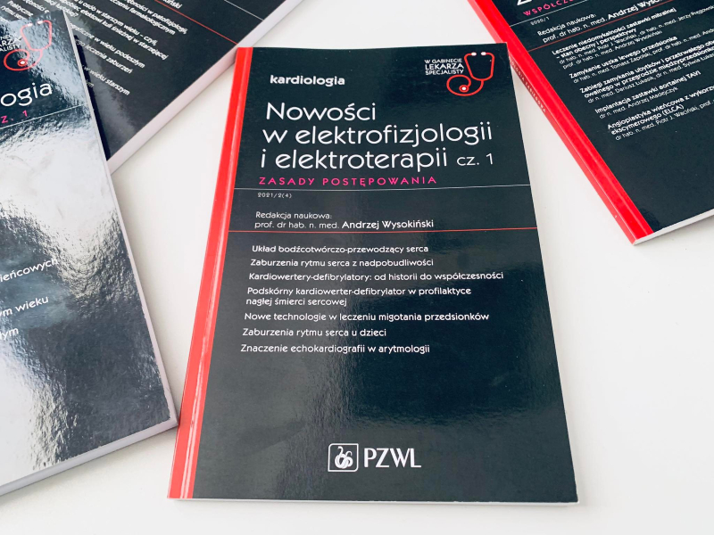Nowości wydawnicze z udziałem kardiologów SPSK Nr 4
