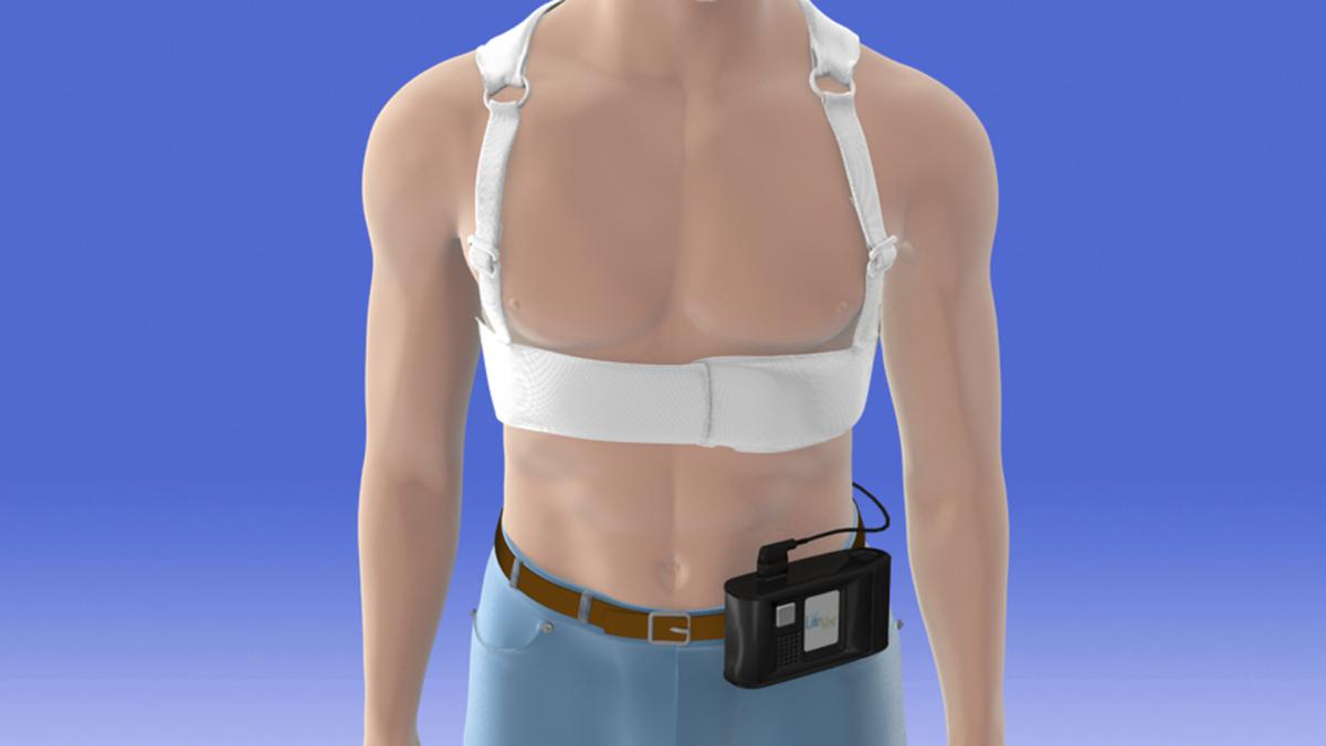 Kamizelka LifeVest z zewnętrznym kardiowerterem-defibrylatorem (Zoll)