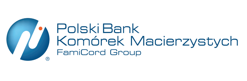 Logo Polskiego Banku Komórek Macierzystych