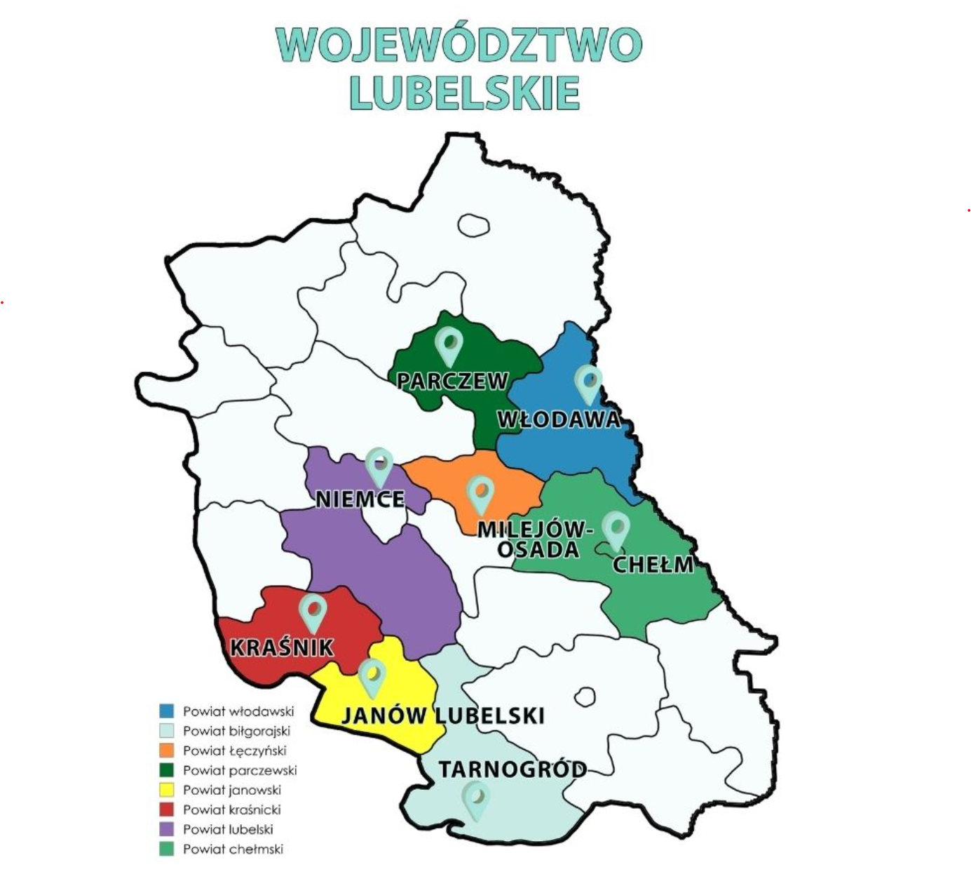 Powiaty lubelskie