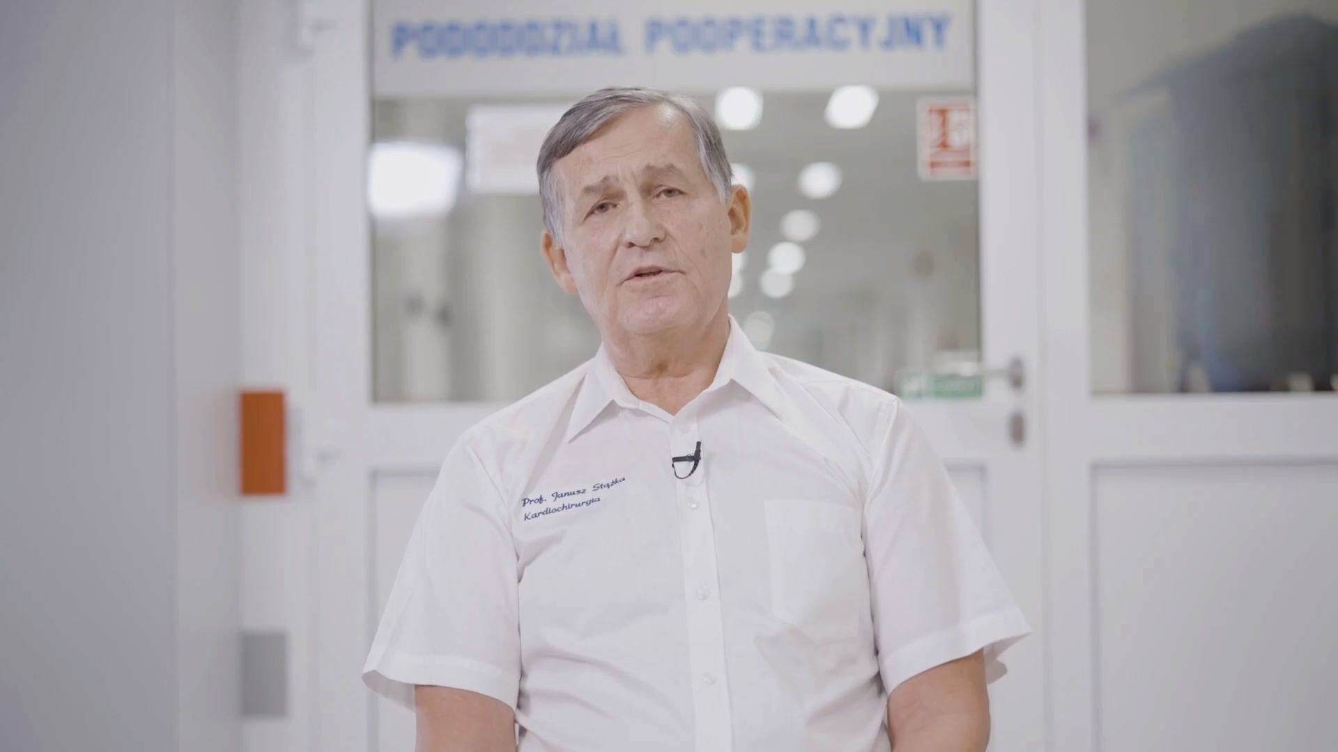 „60 wspomnień na 60-lecie”. O początkach pracy w szpitalu opowiada prof. Janusz Stążka