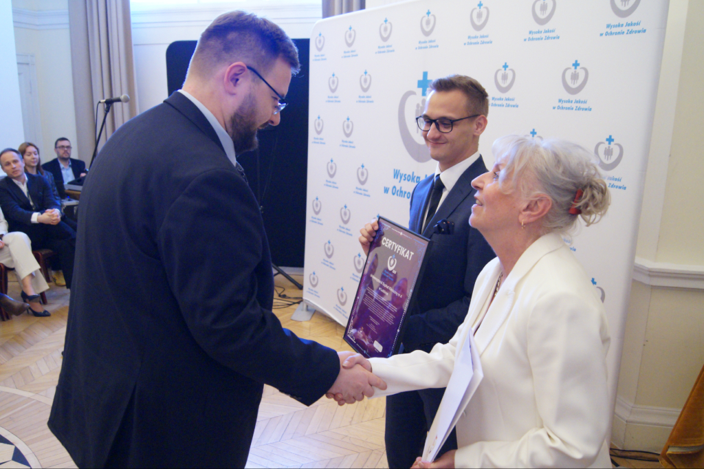 USK Nr 4 w Lublinie uhonorowany w konkursie „Wysoka Jakość w Ochronie Zdrowia” 