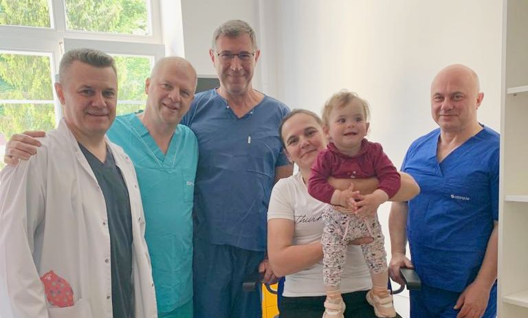 Otolaryngolog SPSK Nr 4 z misją medyczną dla dzieci w Ukrainie