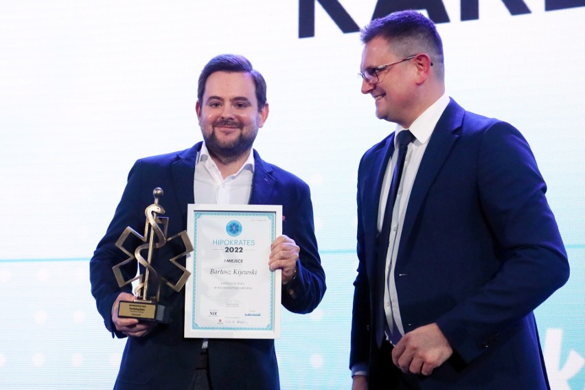 Kardiolog, chirurg, położna, laryngolog i pielęgniarz SPSK Nr 4 najlepszymi medykami województwa lubelskiego. Plebiscyt Hipokrates 2022.