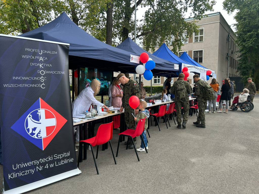USK Nr 4 we współpracy z wojskiem. Piknik Rodzinny WOT