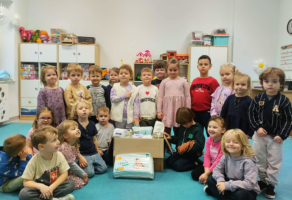 Przedszkolaki z Niedrzwicy Kościelnej przygotowały prezenty dla wcześniaków z USK Nr 4