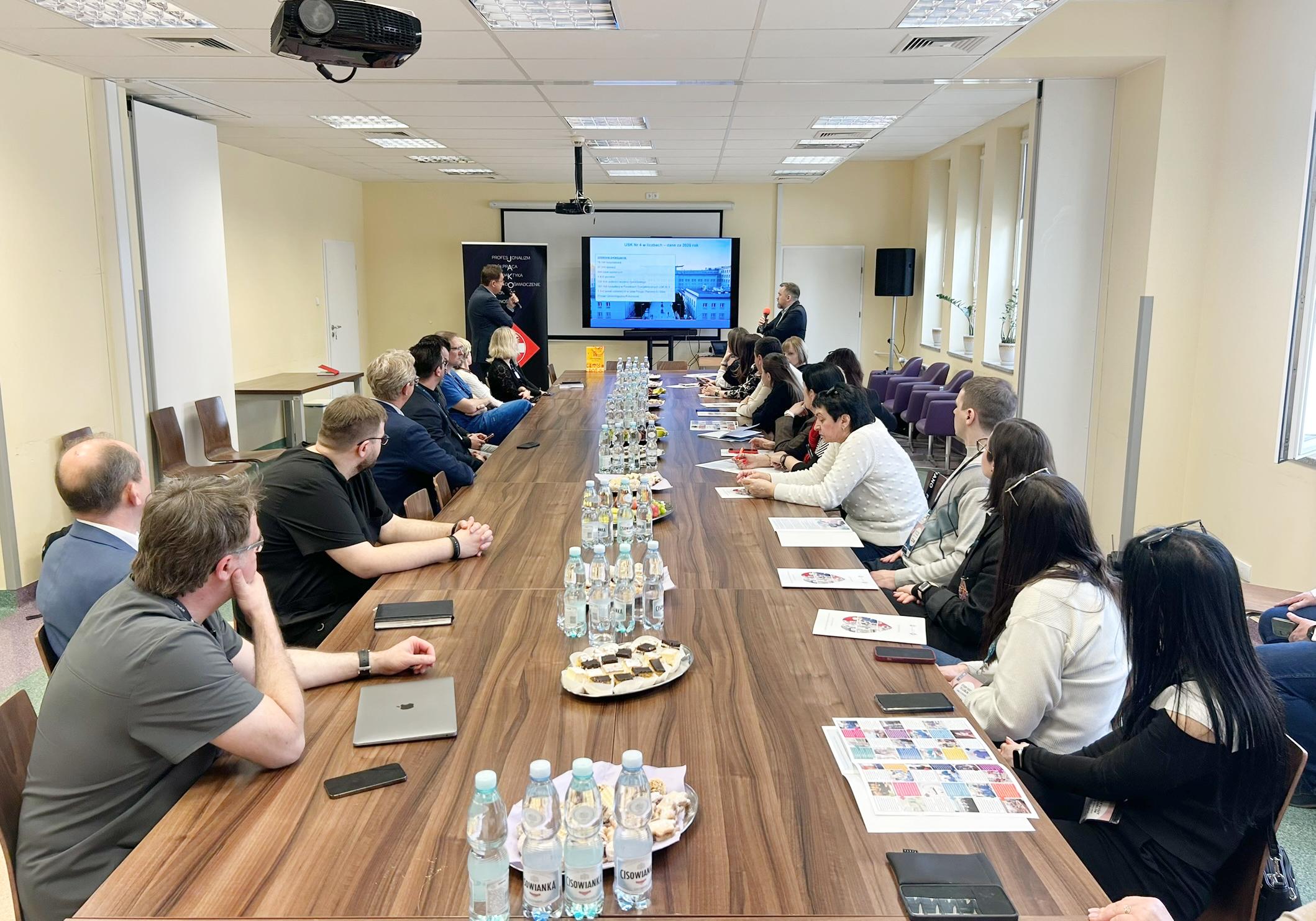 Wizyta przedstawicieli ośrodków zdrowia z Winnicy w Ukrainie