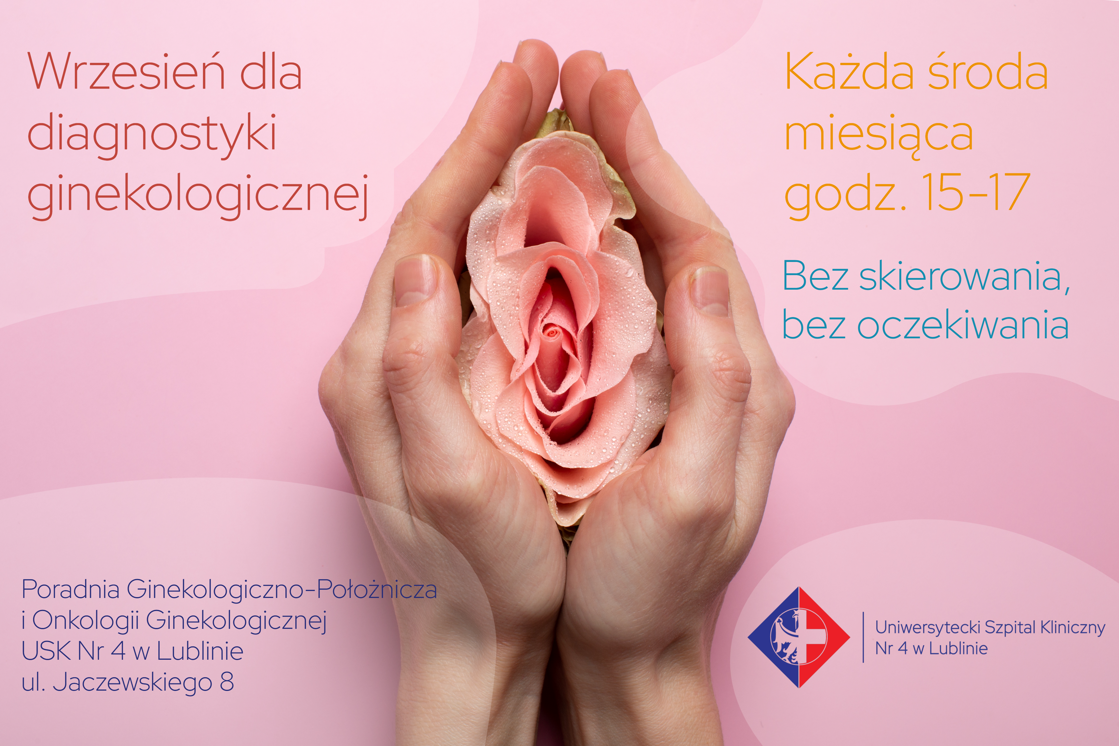 Badania bez skierowania i bez oczekiwania. Wrzesień miesiącem diagnostyki ginekologicznej w USK Nr 4 w Lublinie